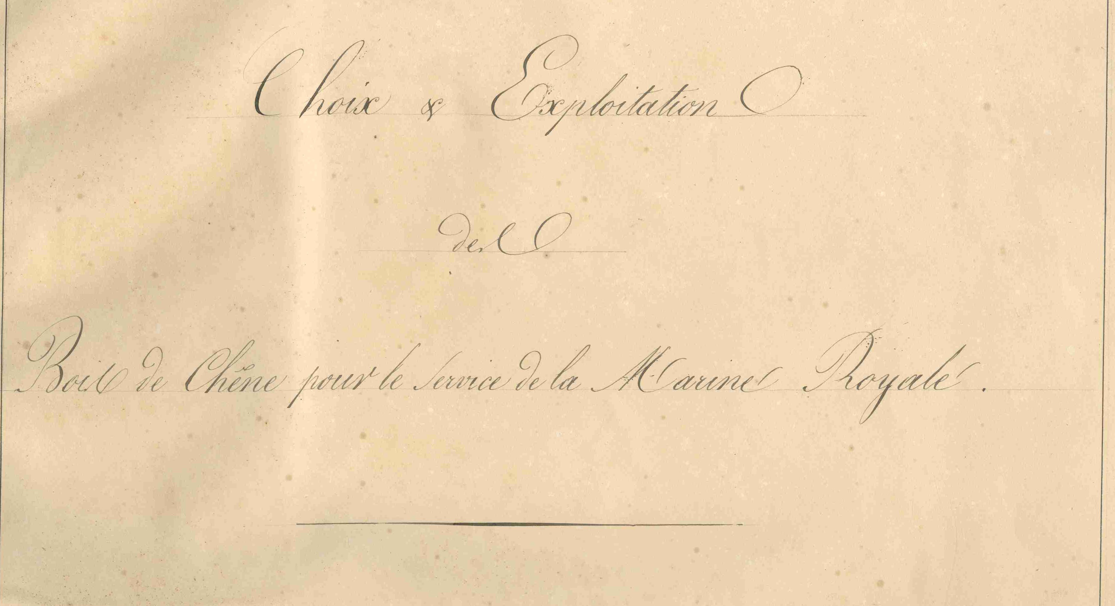 Page de garde du manuscrit de Louis Hubert Pennevert