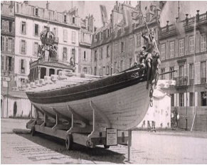 Image du canot de l'Empereur