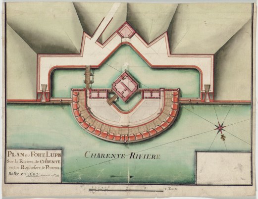 Plan du Fort de Lupin