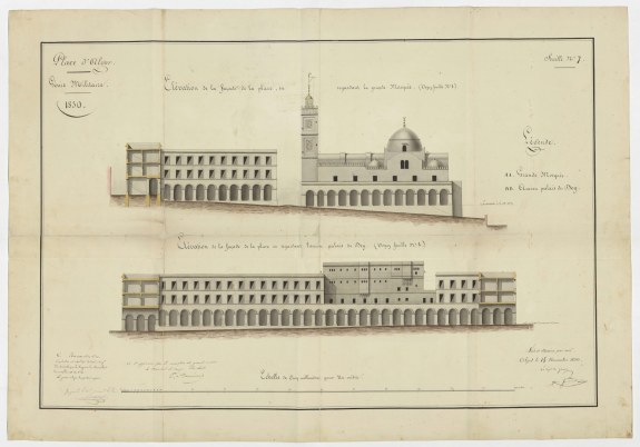 Place d'Alger. 1830