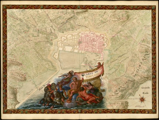 Plan de Toulon detail Atlas Louis XIV